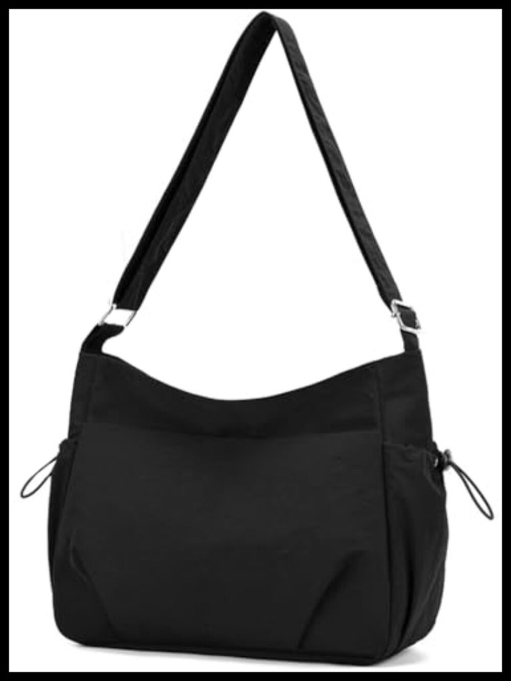 Nylon Tote Bag Hobo Crossbody Shoulder Bag Large Travel Purse Messenger Work Bag